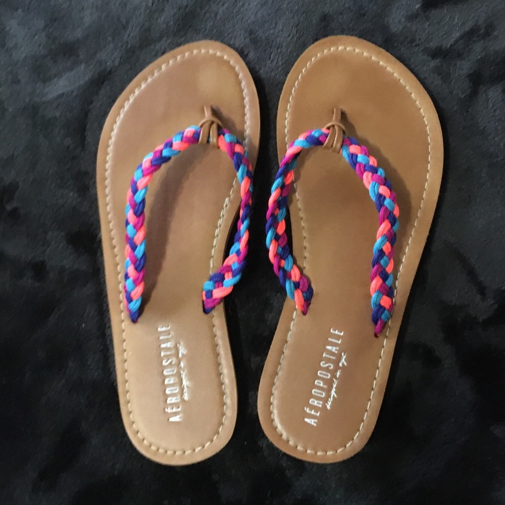 Girls 4 Aeropostale Sandals